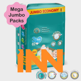INNHJ-HUB-001 MODEL WHOLESALE NEWBORN MINI MIDI MAXI JUNIOR EXTRA LARGE FLEXIBLE UNISEX PREMIUM ABSORBENT DIAPERS